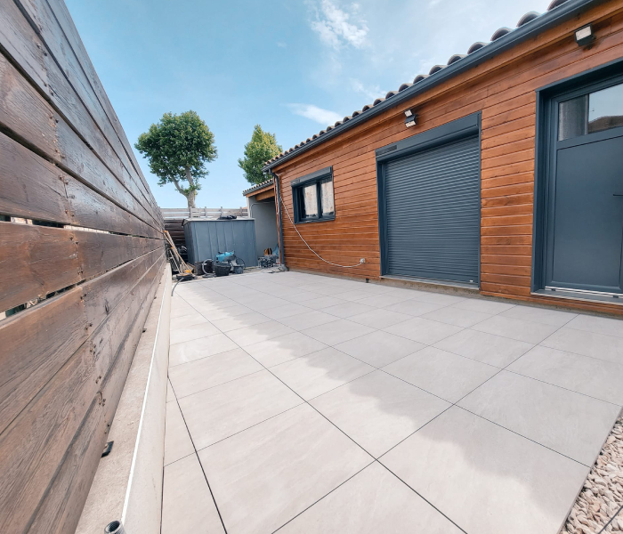 Réalisation de terrasses